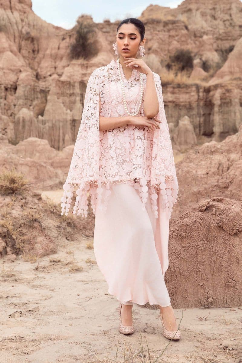 Embroidered Silk Fabric (1Pc) | LF-CH3R1 thumbnail