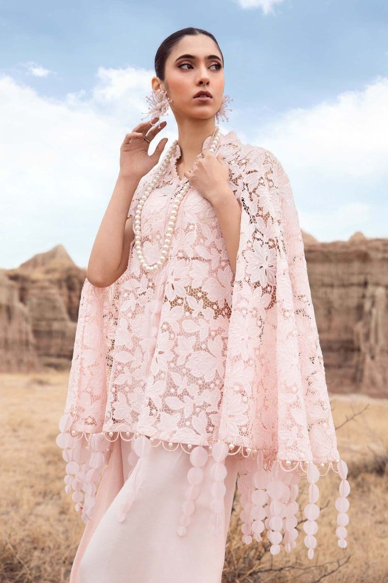 Embroidered Silk Fabric (1Pc) | LF-CH3R1 thumbnail