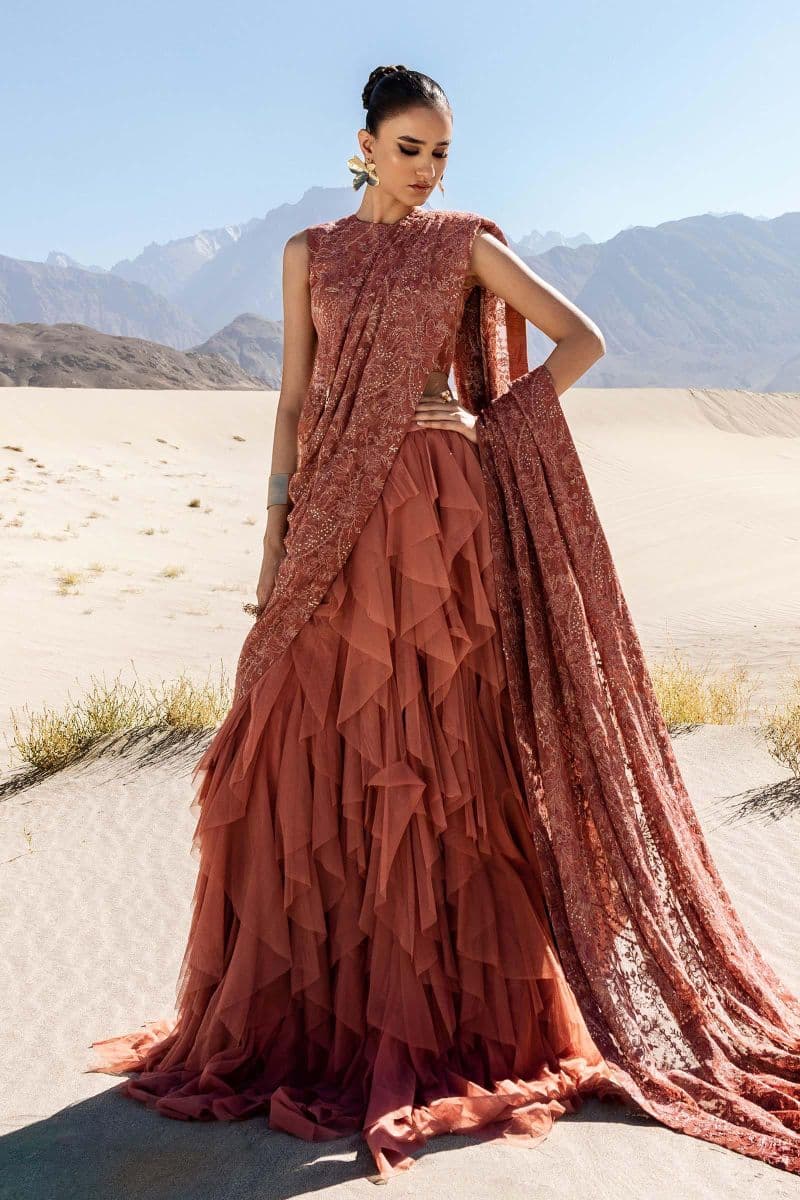 Embroidered Net Fabric (2Pcs) | LF-904 thumbnail