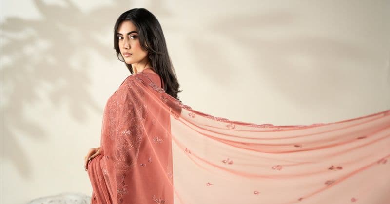 Embroidered Net Fabric (2Pcs) | LF-904 thumbnail
