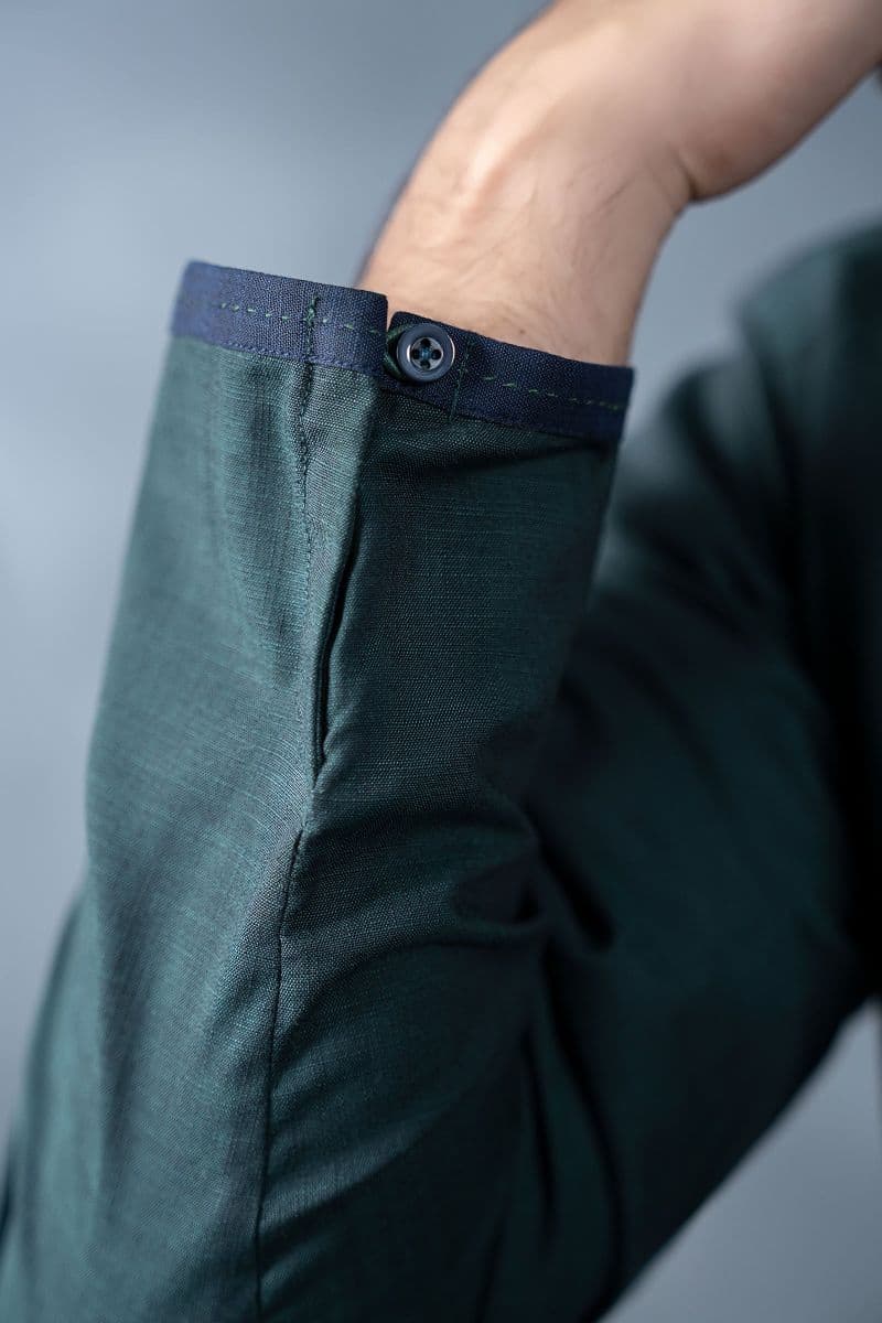 Nova Yarn Dyed Khaddar Kurta thumbnail