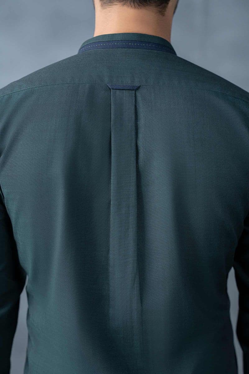 Nova Yarn Dyed Khaddar Kurta thumbnail