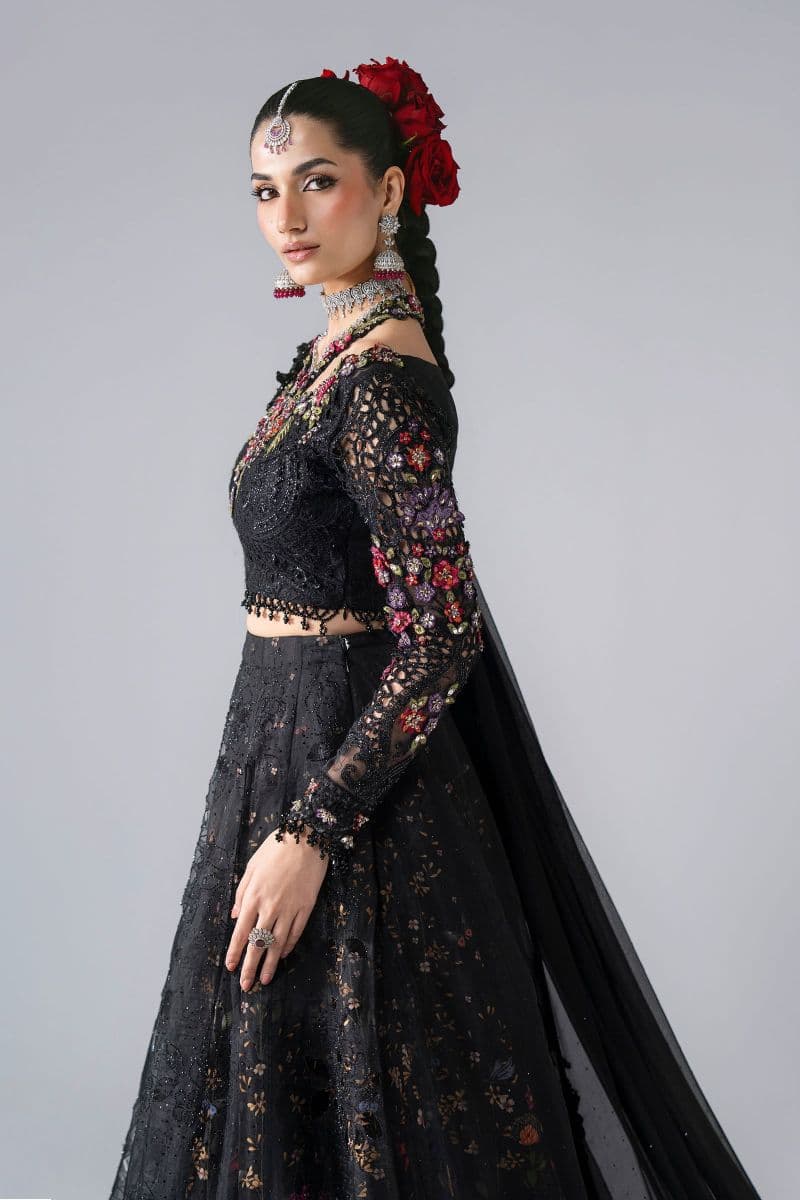 3 Piece Unstitched Embroidered Organza Suit thumbnail