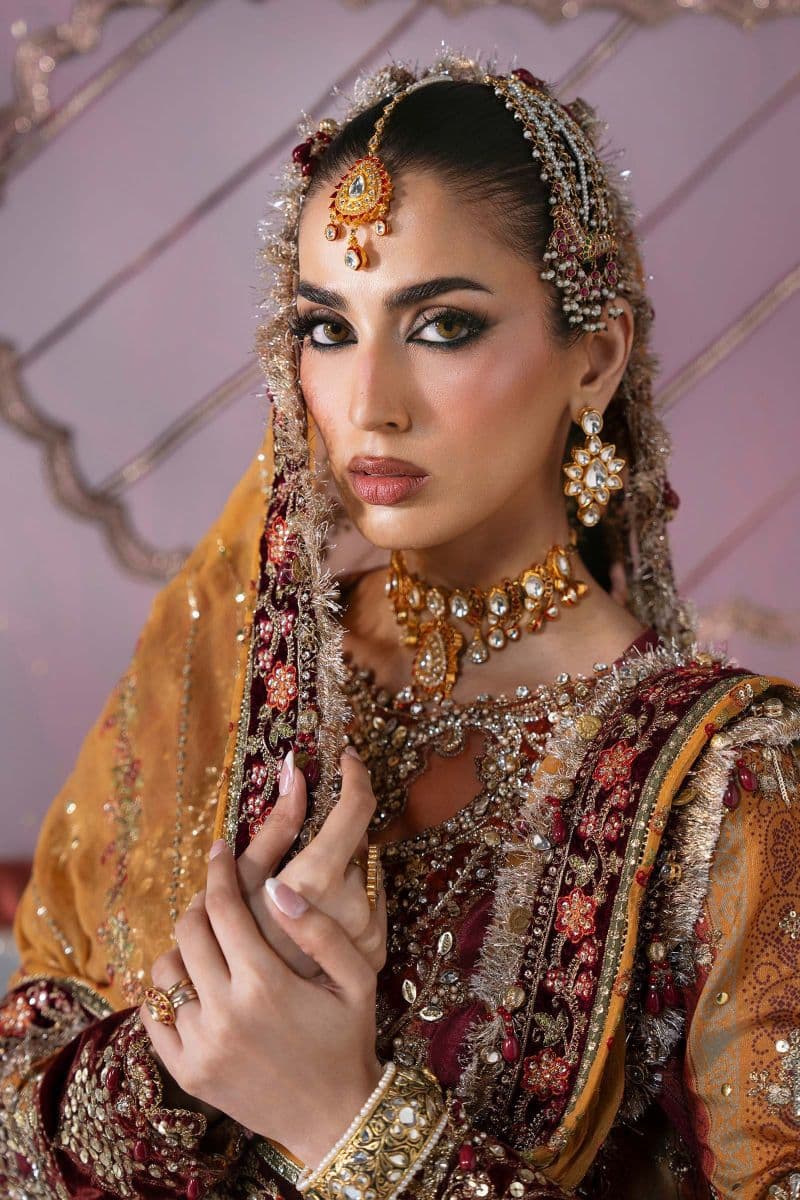 3 Piece Unstitched Embroidered Raw Silk Suit thumbnail