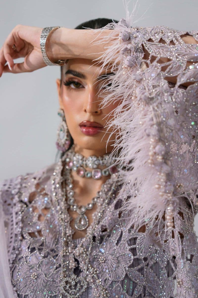 3 Piece Unstitched Embroidered Organza Suit thumbnail