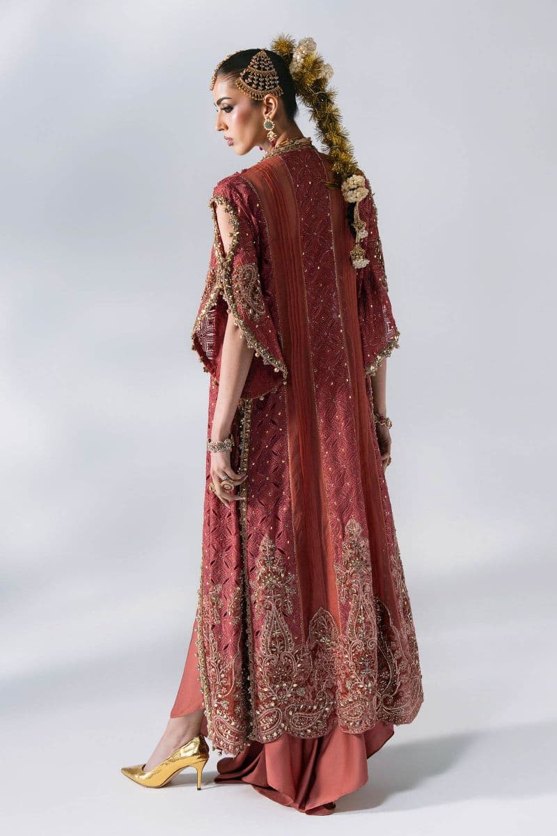 3 Piece Unstitched Embroidered Organza Suit thumbnail