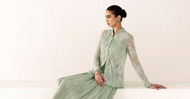 Embroidered Net Fabric (1Pc) thumbnail