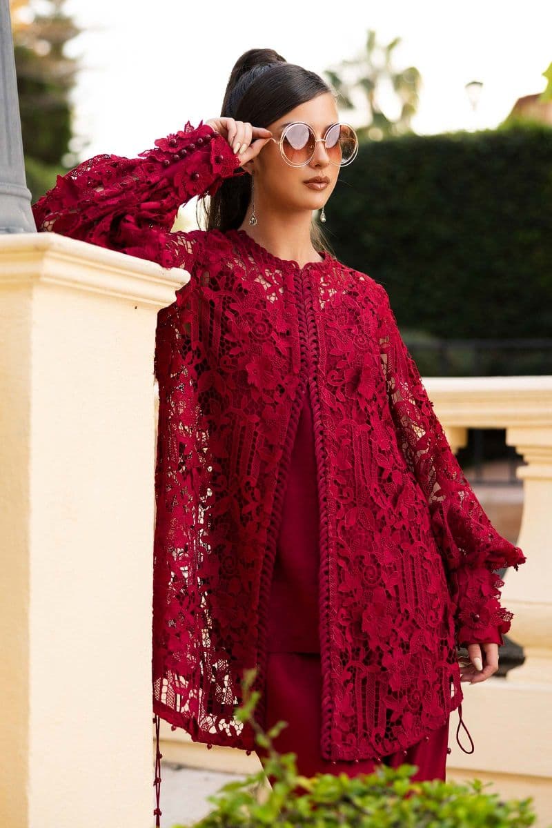 Embroidered Lace Fabric (1Pc) thumbnail