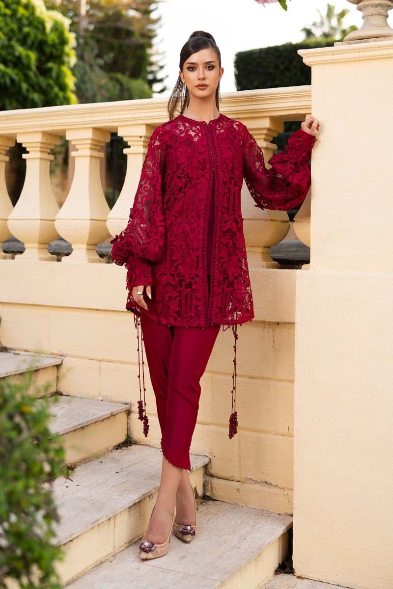 Embroidered Lace Fabric (1Pc) thumbnail