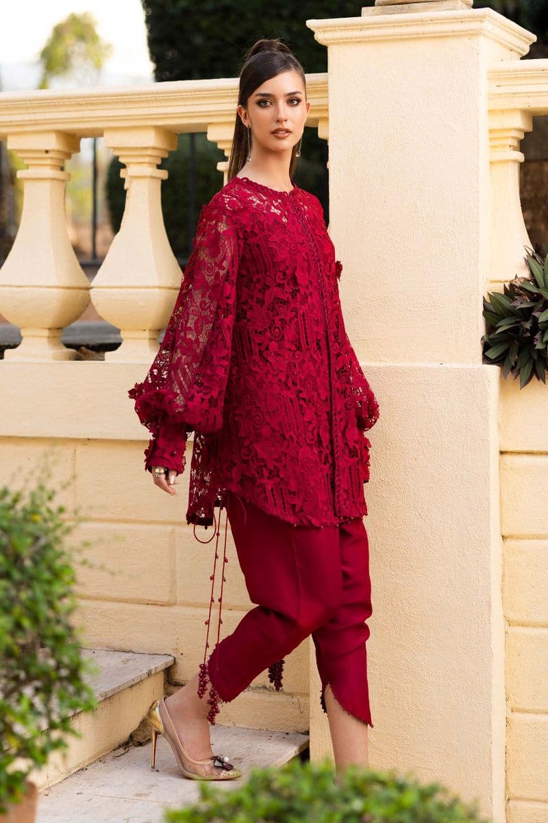 Embroidered Lace Fabric (1Pc) thumbnail
