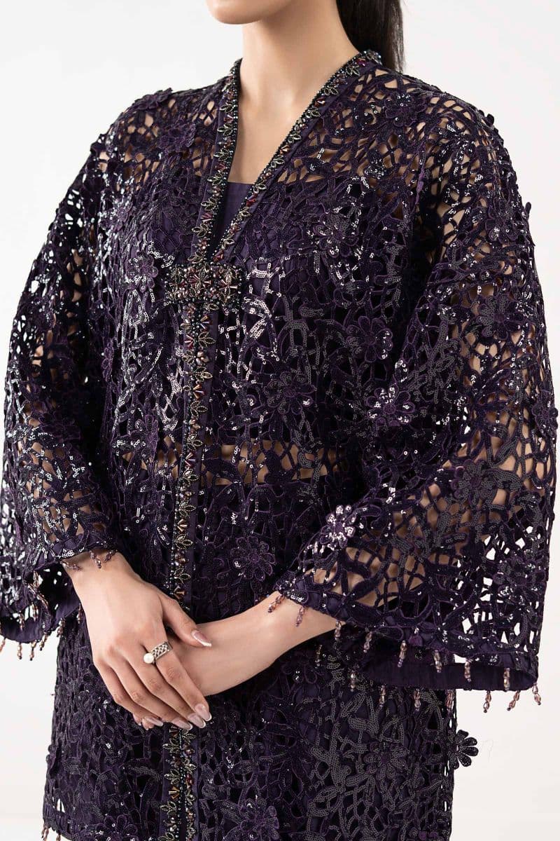Embroidered Lace Fabric (1Pc) thumbnail