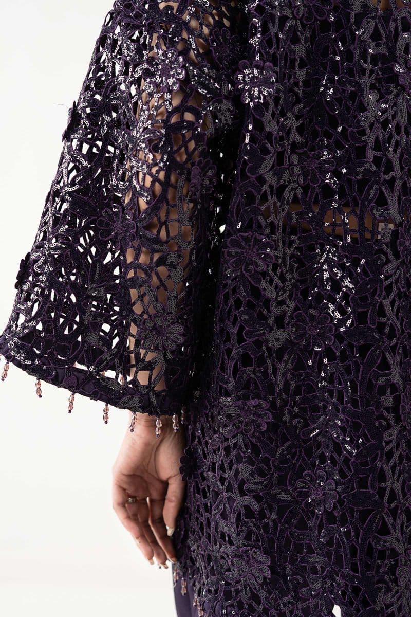 Embroidered Lace Fabric (1Pc) thumbnail