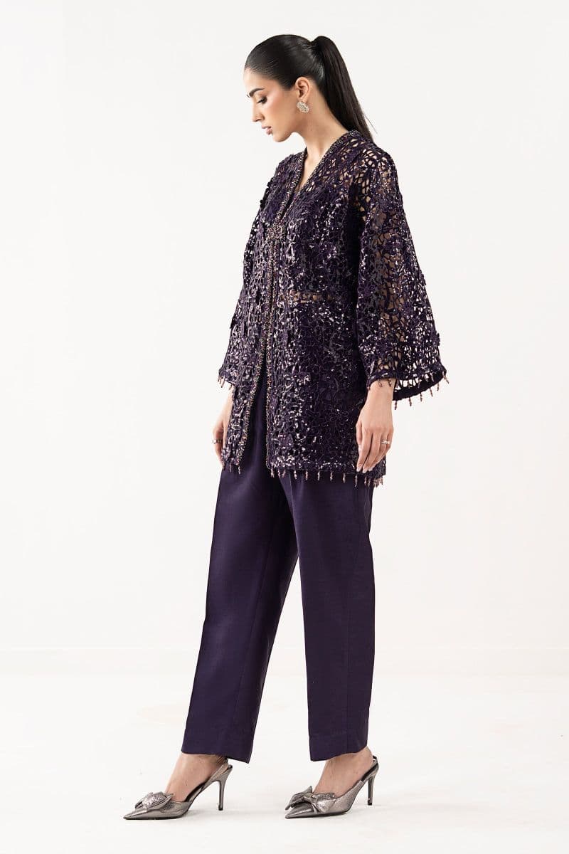 Embroidered Lace Fabric (1Pc) thumbnail