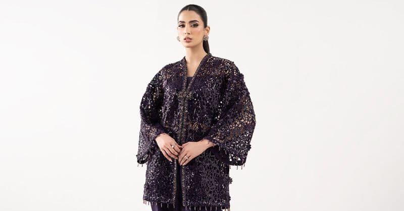 Embroidered Lace Fabric (1Pc) thumbnail