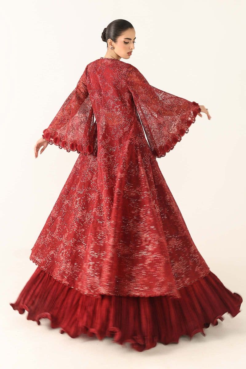 Embroidered Organza Fabric (2Pcs) thumbnail