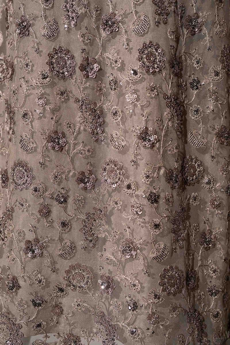 Embroidered Net Fabric (3Pcs) thumbnail