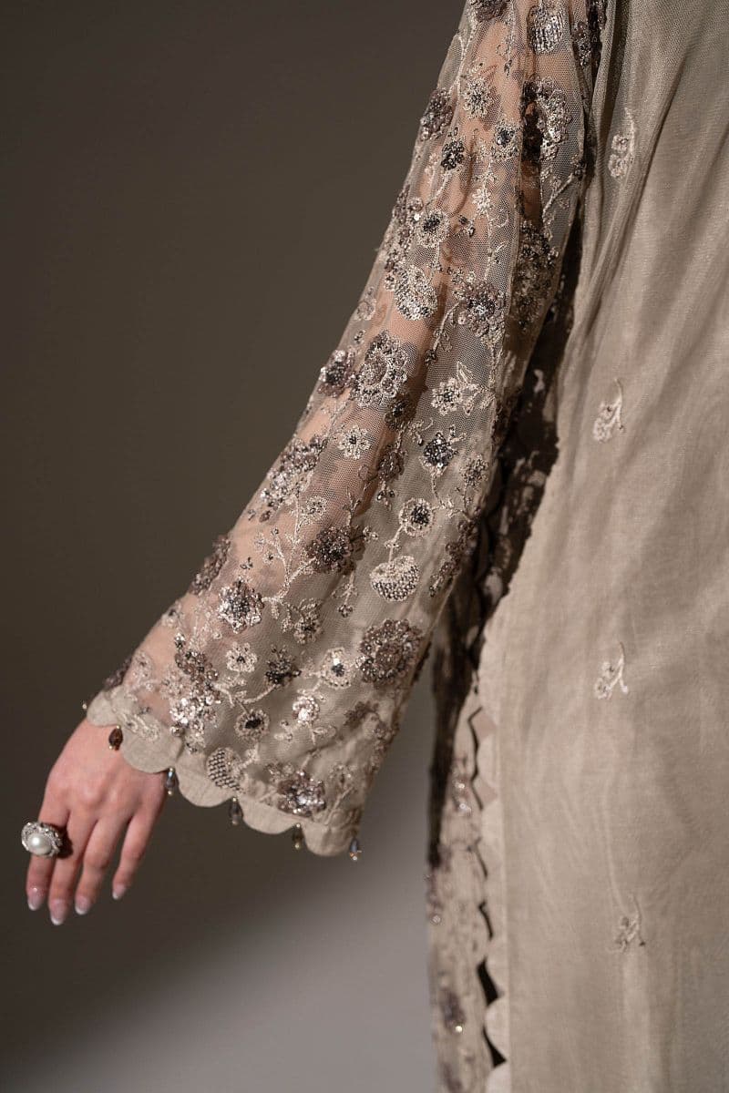 Embroidered Net Fabric (3Pcs) thumbnail