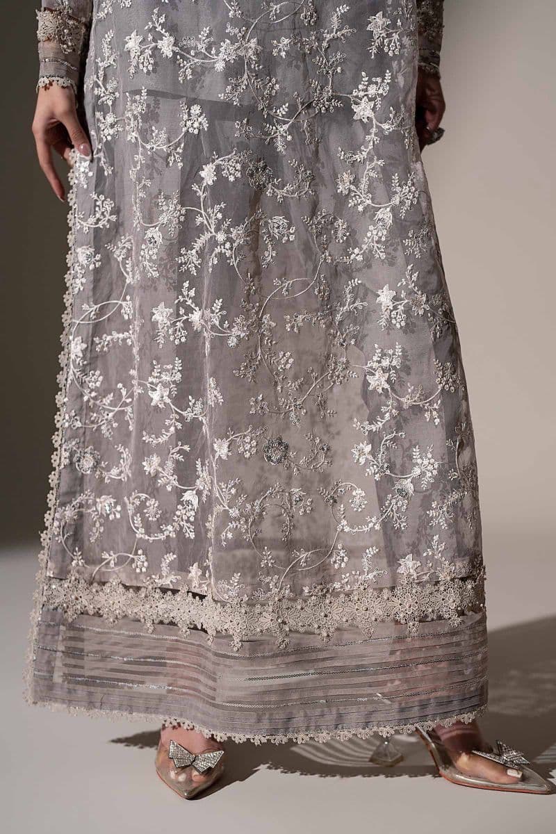 Embroidered Organza Fabric (1Pc) thumbnail