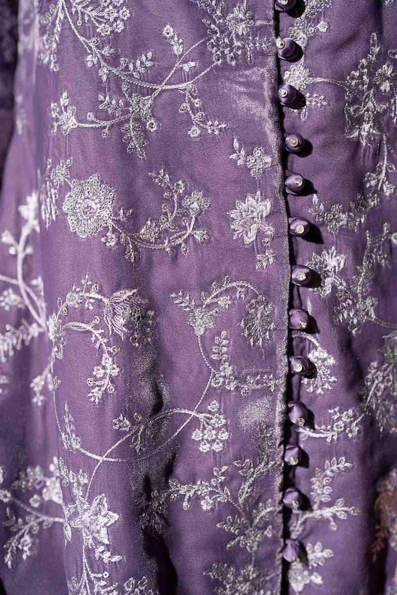 Embroidered Velvet Fabric (1Pc) thumbnail