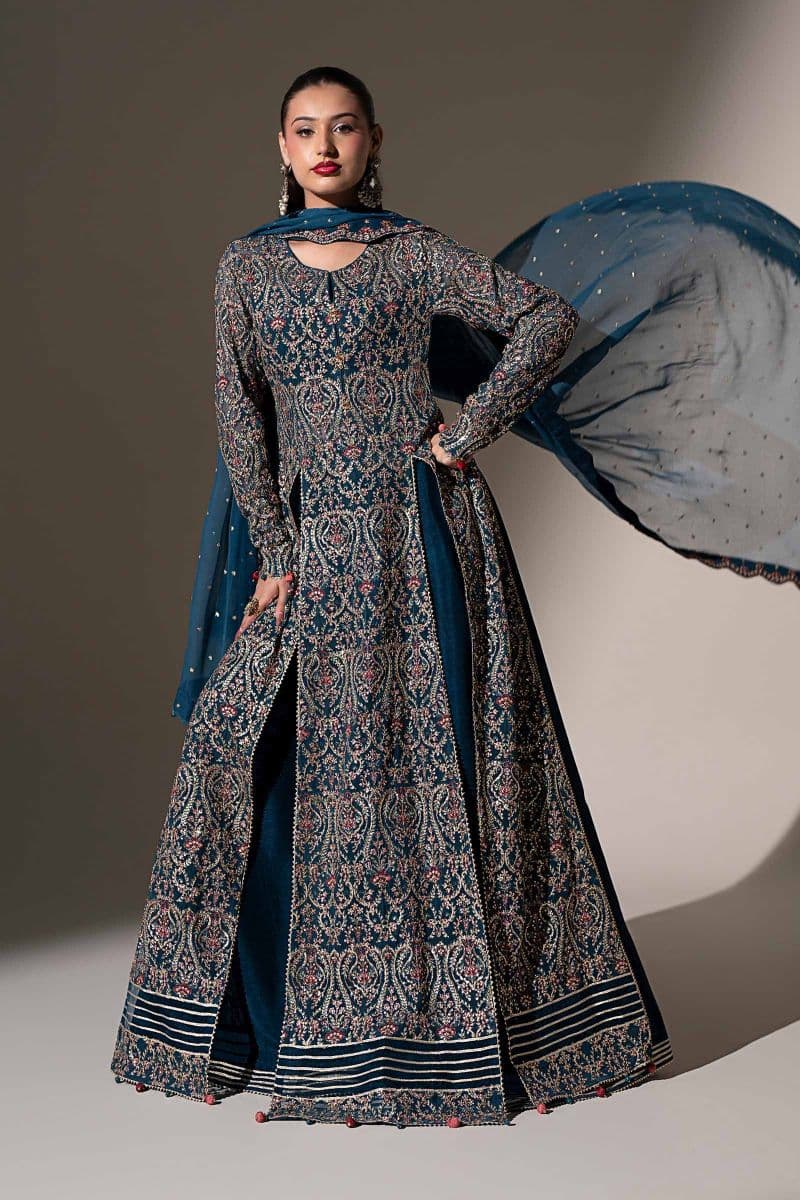 Embroidered Chiffon Fabric (3Pcs)