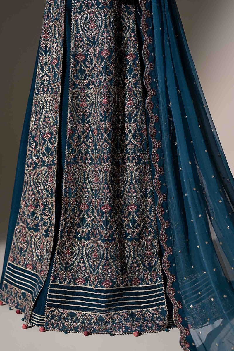 Embroidered Chiffon Fabric (3Pcs)