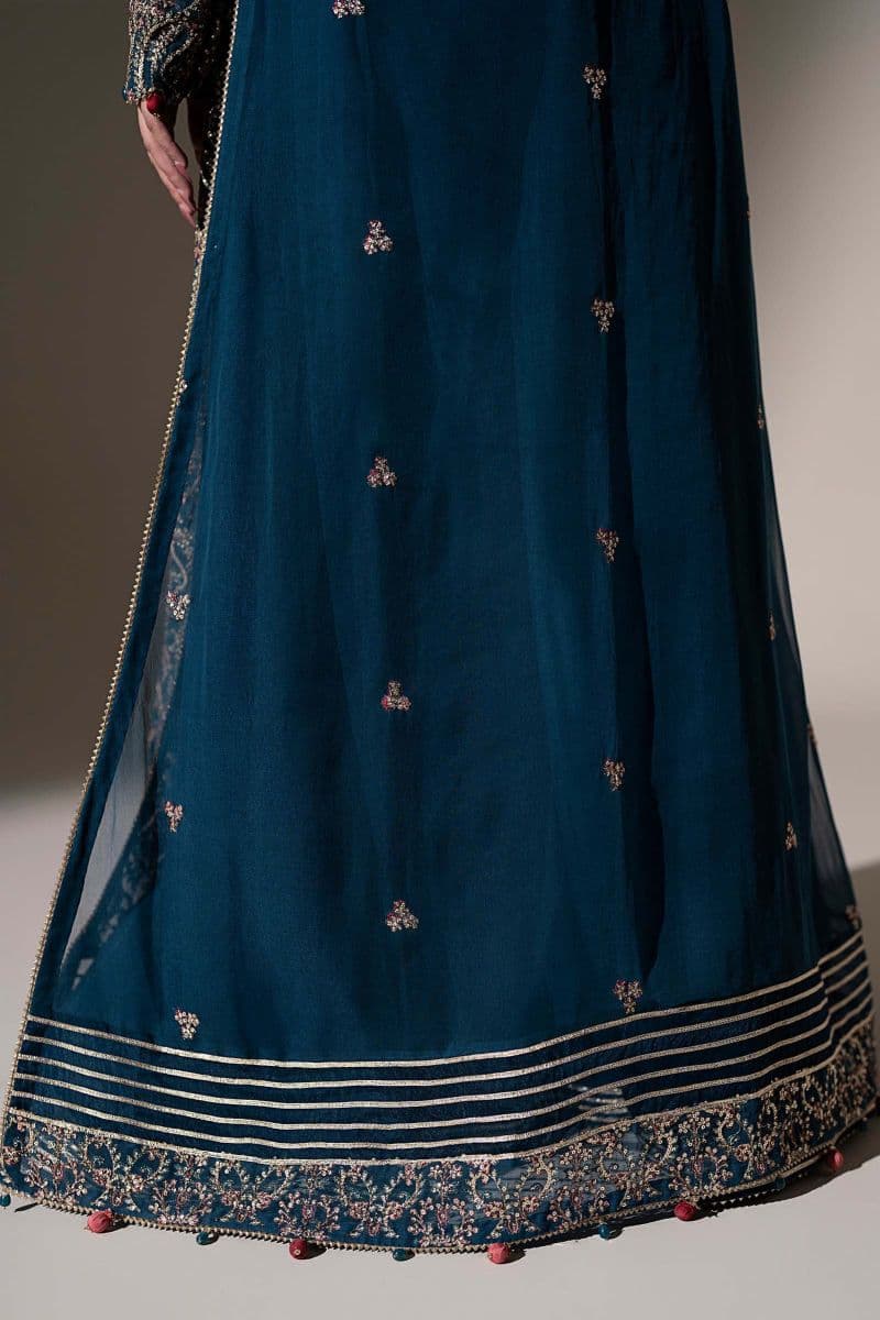 Embroidered Chiffon Fabric (3Pcs)