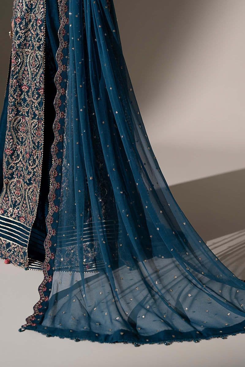 Embroidered Chiffon Fabric (3Pcs)
