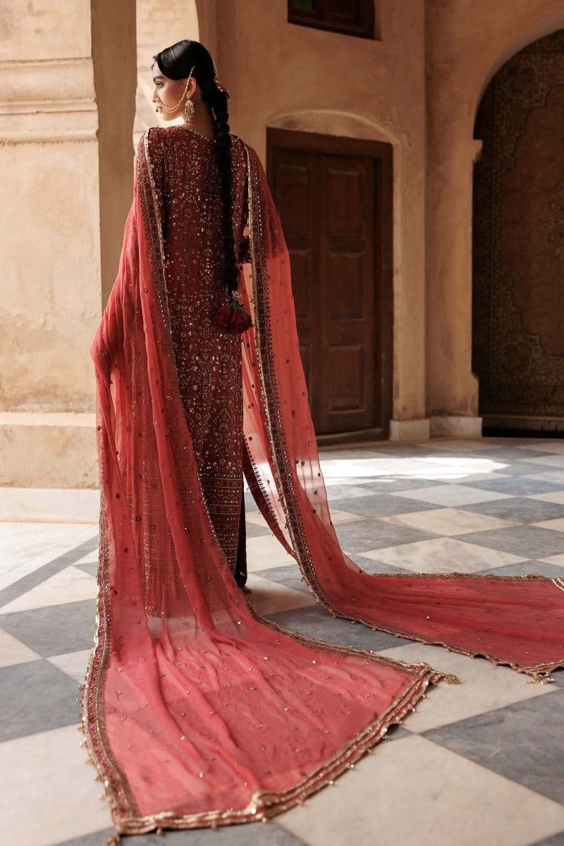 Embroidered Chiffon Fabric (3Pcs) thumbnail