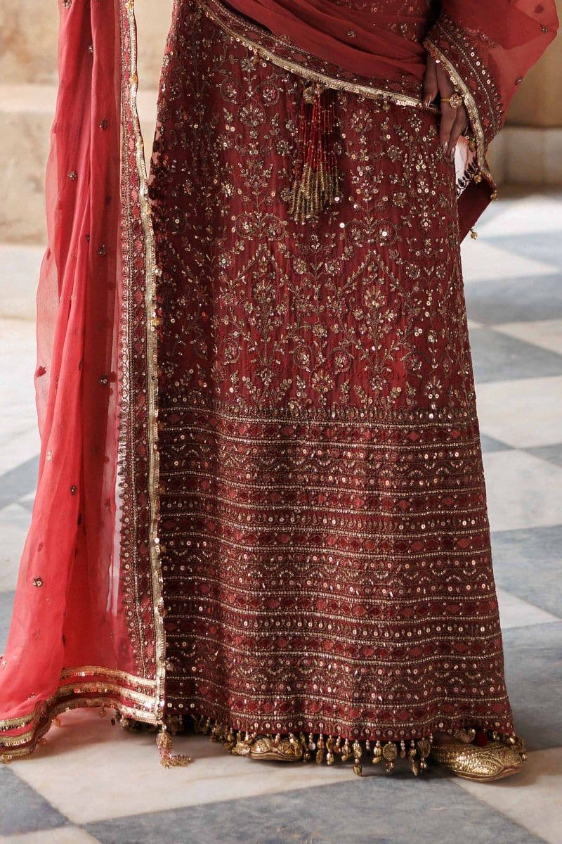 Embroidered Chiffon Fabric (3Pcs) thumbnail