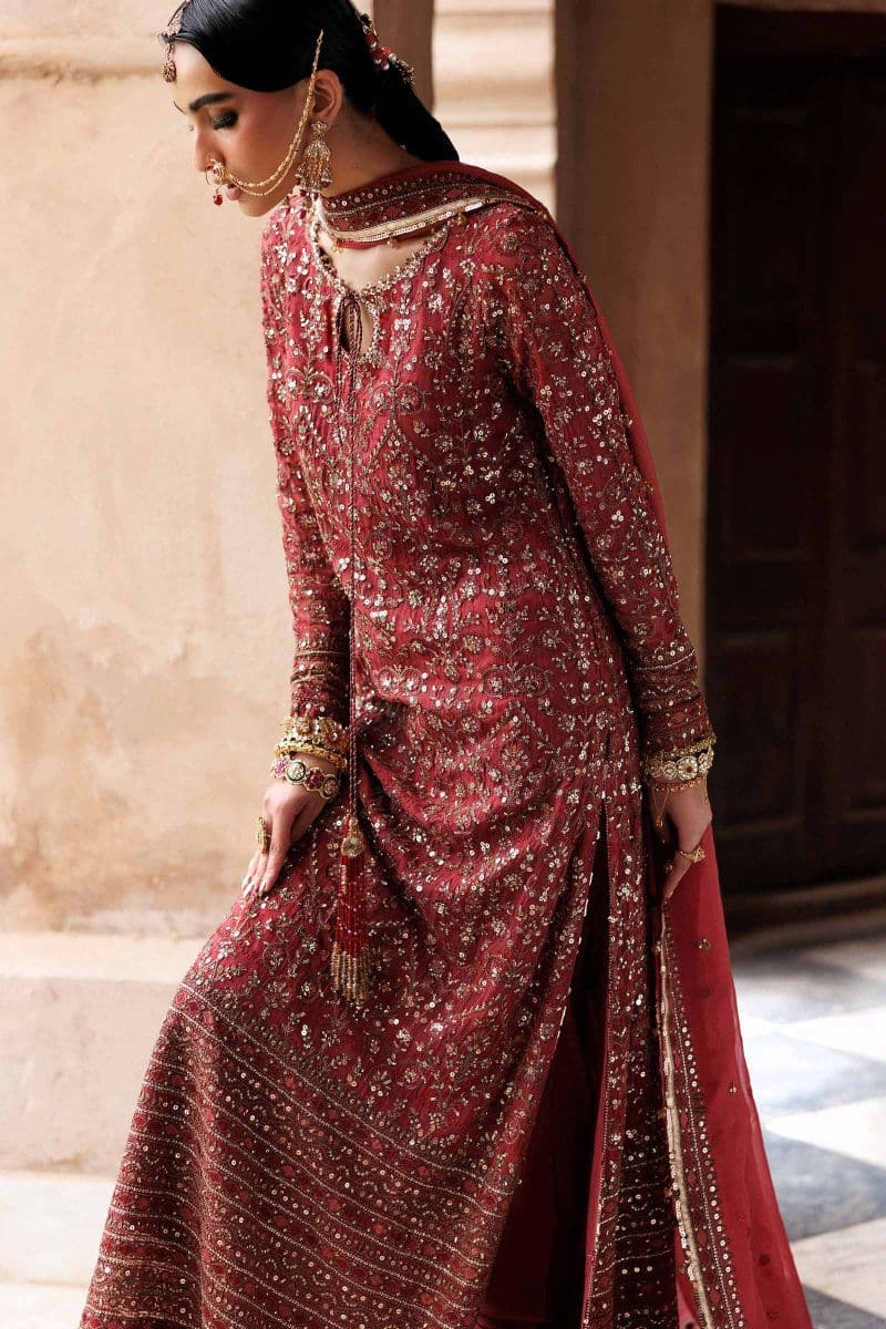 Embroidered Chiffon Fabric (3Pcs) thumbnail