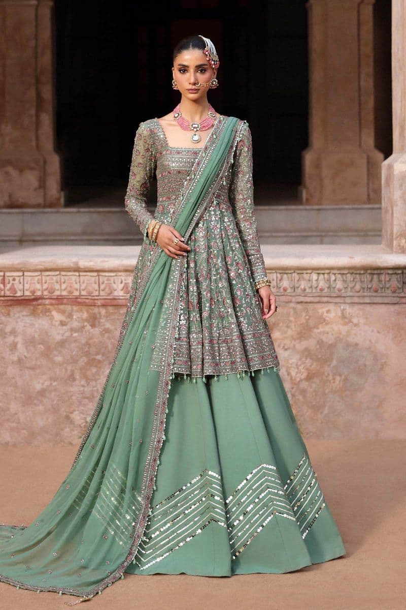 Embroidered Chiffon Fabric (3Pcs) thumbnail
