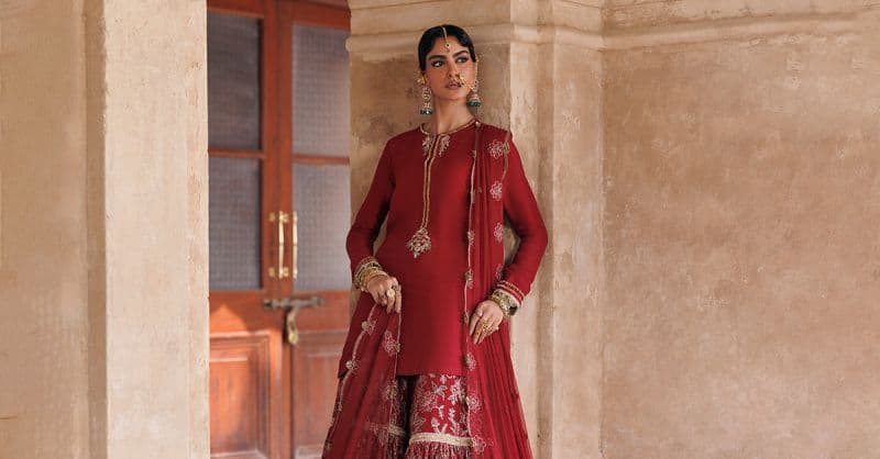 Embroidered Net Fabric (2Pcs) thumbnail