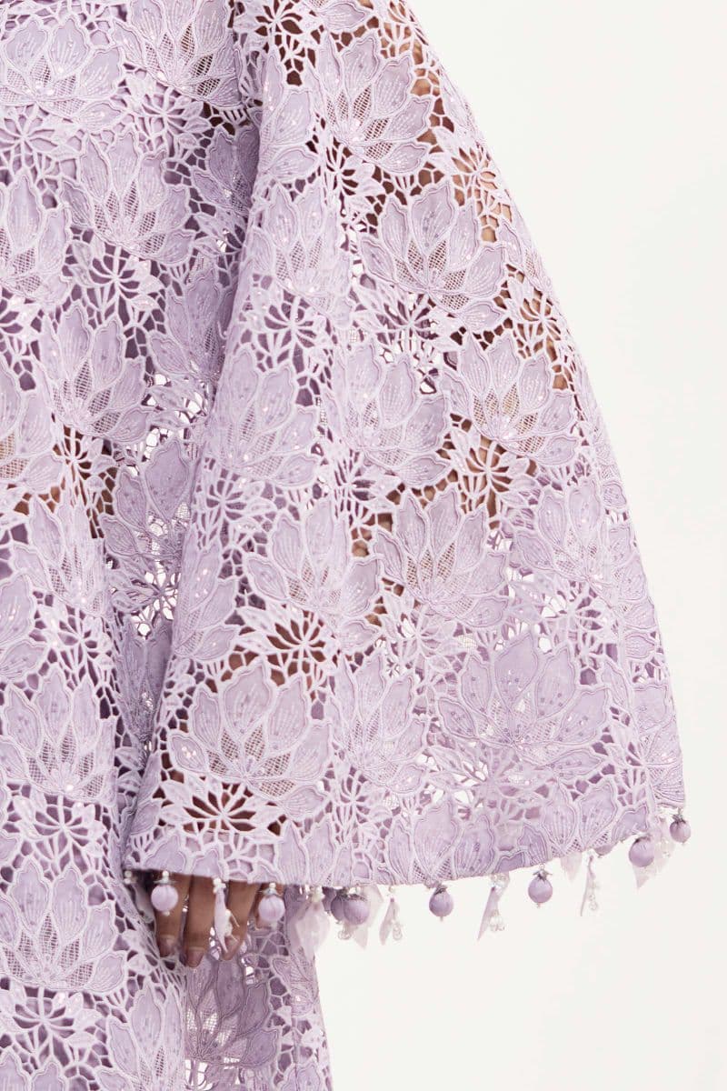 Embroidered Georgette Fabric (1Pc)