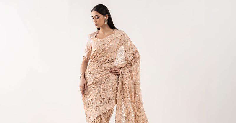 Embroidered Georgette Fabric (1Pc) thumbnail