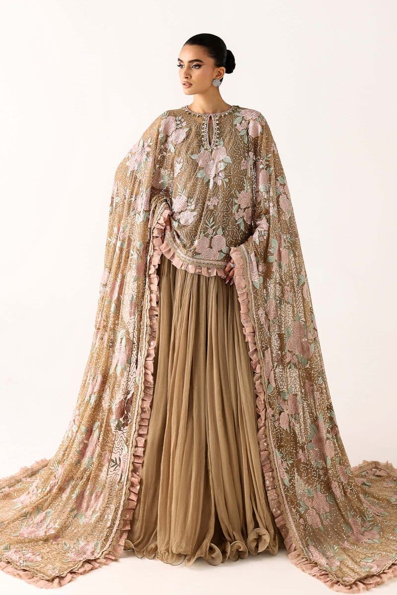 Embroidered Net Fabric (2Pcs) thumbnail