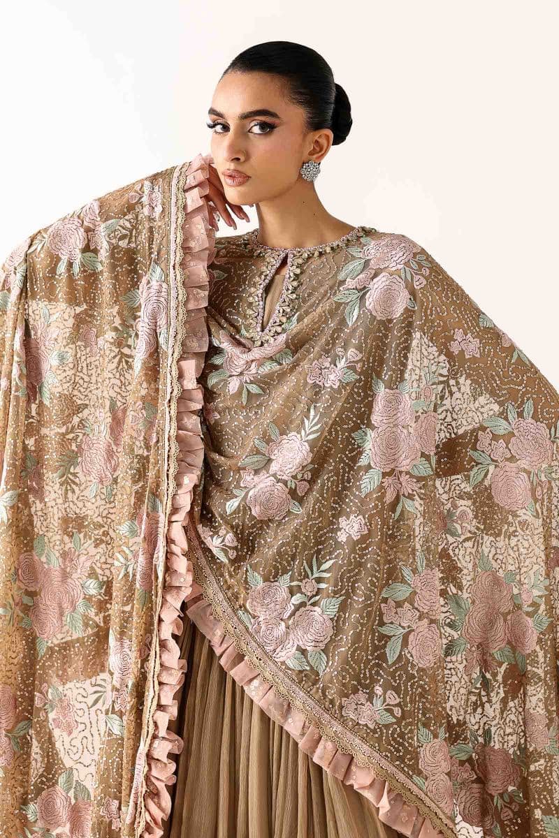 Embroidered Net Fabric (2Pcs) thumbnail