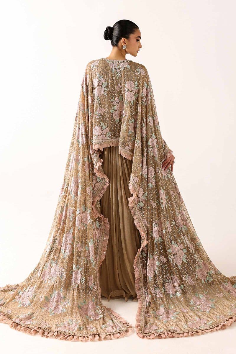 Embroidered Net Fabric (2Pcs) thumbnail