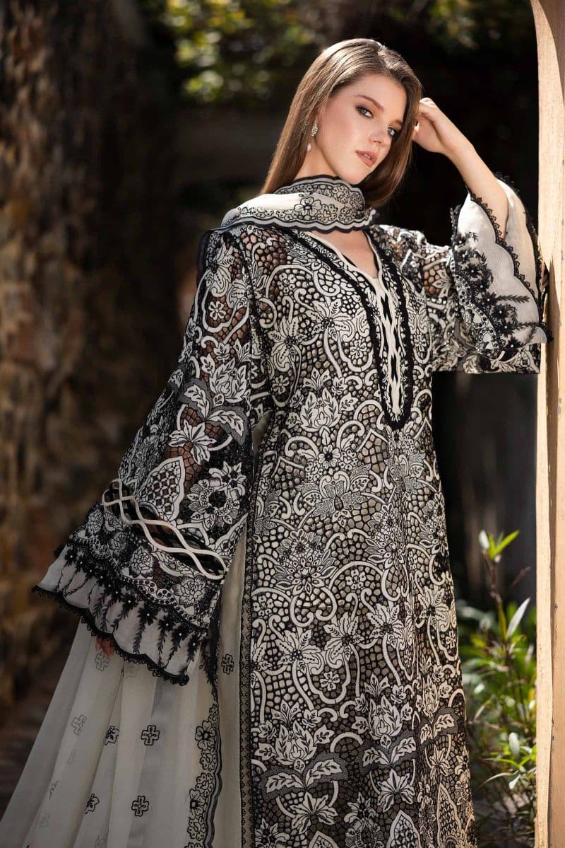 Embroidered Lawn Fabric (3Pcs) thumbnail
