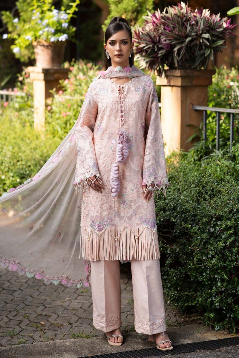 Embroidered Lawn Fabric (3Pcs)
