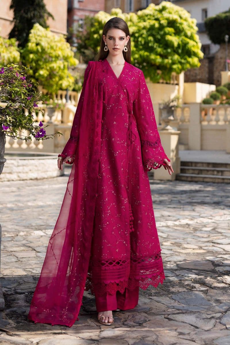 Embroidered Lawn Fabric (2Pcs) thumbnail