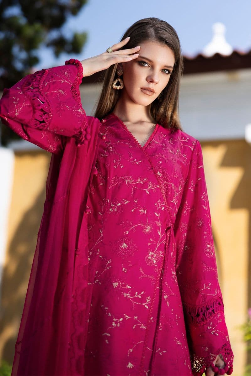 Embroidered Lawn Fabric (2Pcs) thumbnail