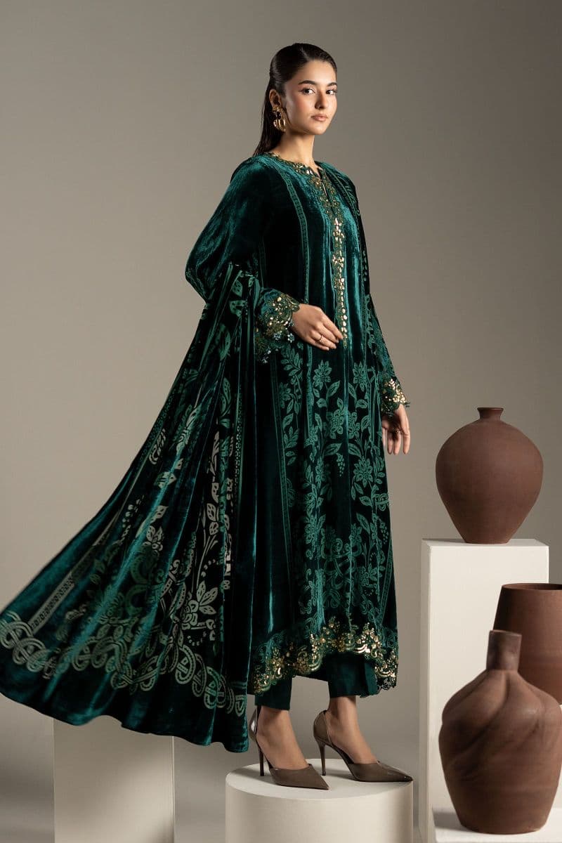 3 Piece Embroidered Palachi Suit thumbnail