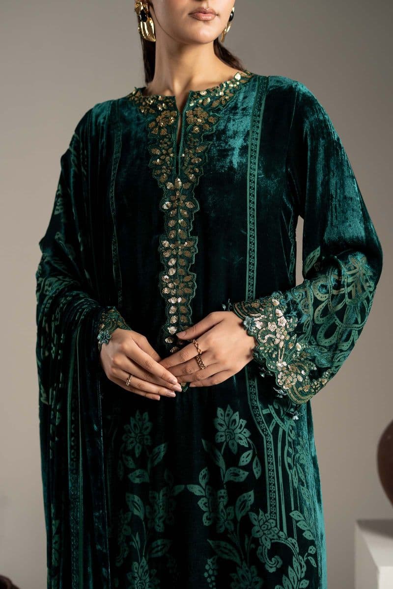 3 Piece Embroidered Palachi Suit thumbnail