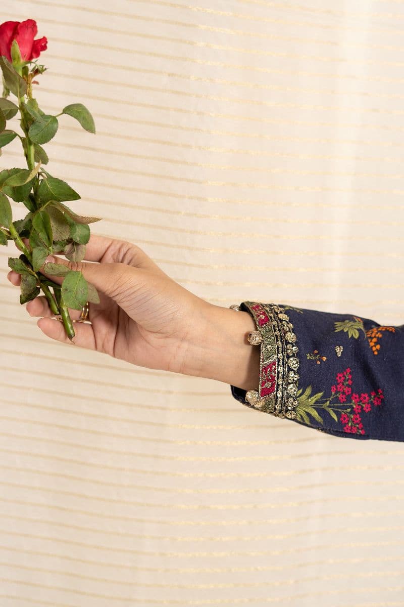 3 Piece Embroidered Khaddar Suit thumbnail