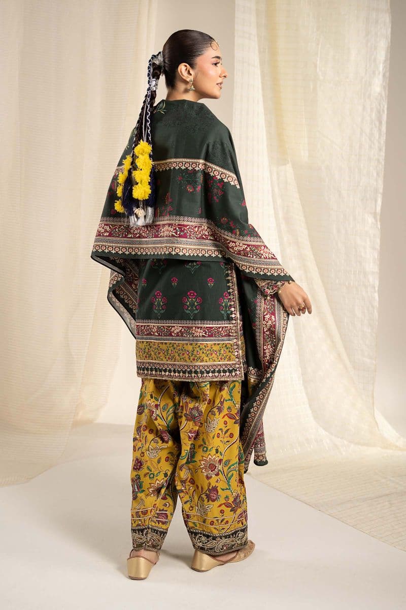 3 Piece Embroidered Khaddar Suit thumbnail