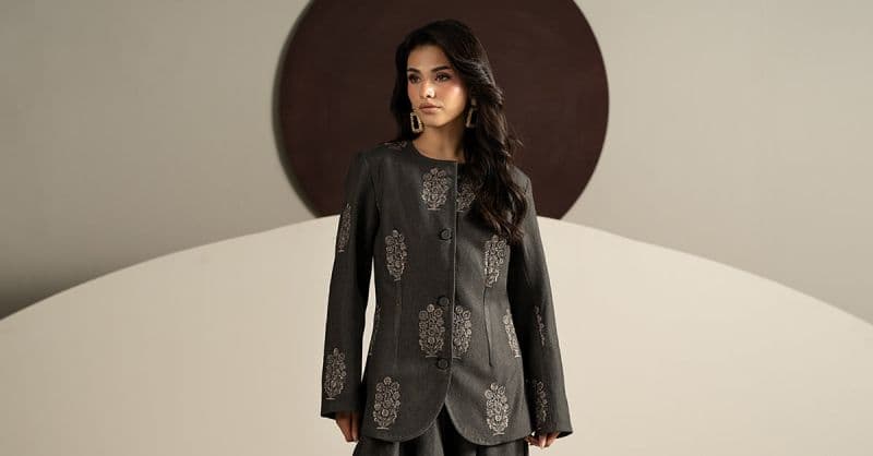 2 Piece Embroidered Suit thumbnail