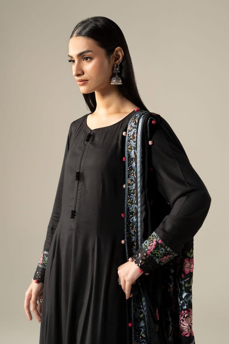 3 Piece Embroidered Linen Suit thumbnail