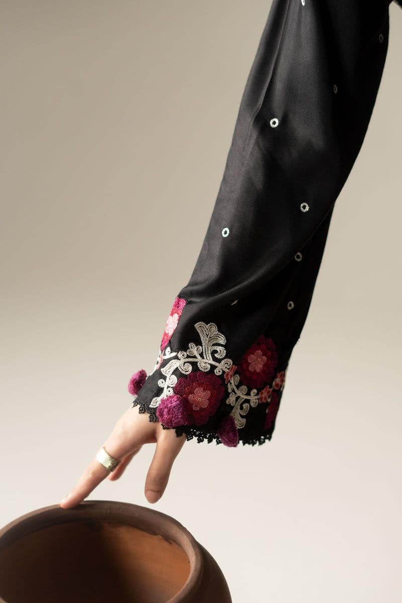 3 Piece Embroidered Marina Twill Suit thumbnail