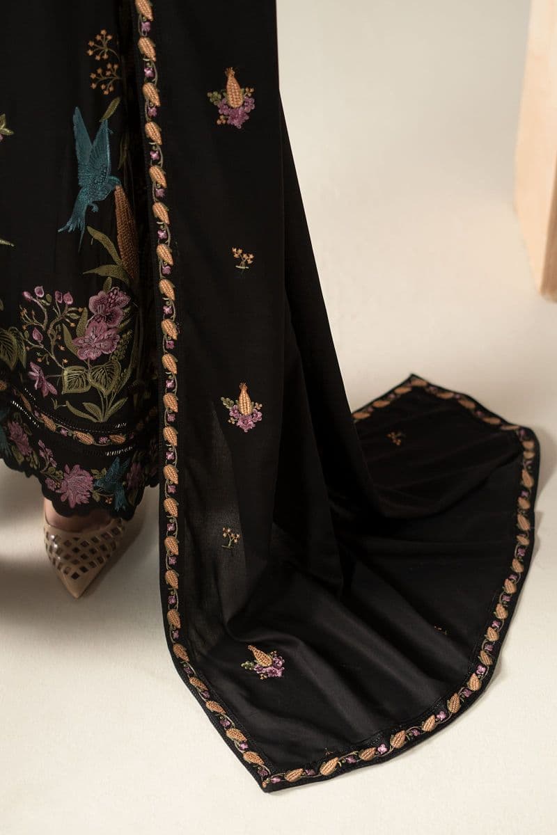 3 Piece Embroidered Linen Suit thumbnail
