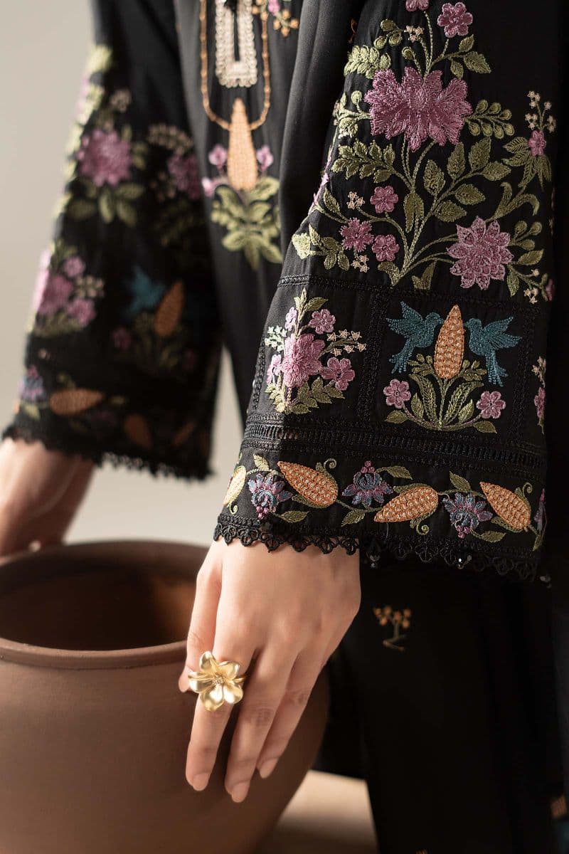 3 Piece Embroidered Linen Suit thumbnail